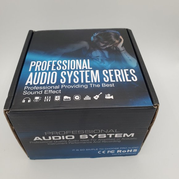 BNIB Mini Stereo RCA 4 channel passive audio mixer CX400 - Picture 8 of 9